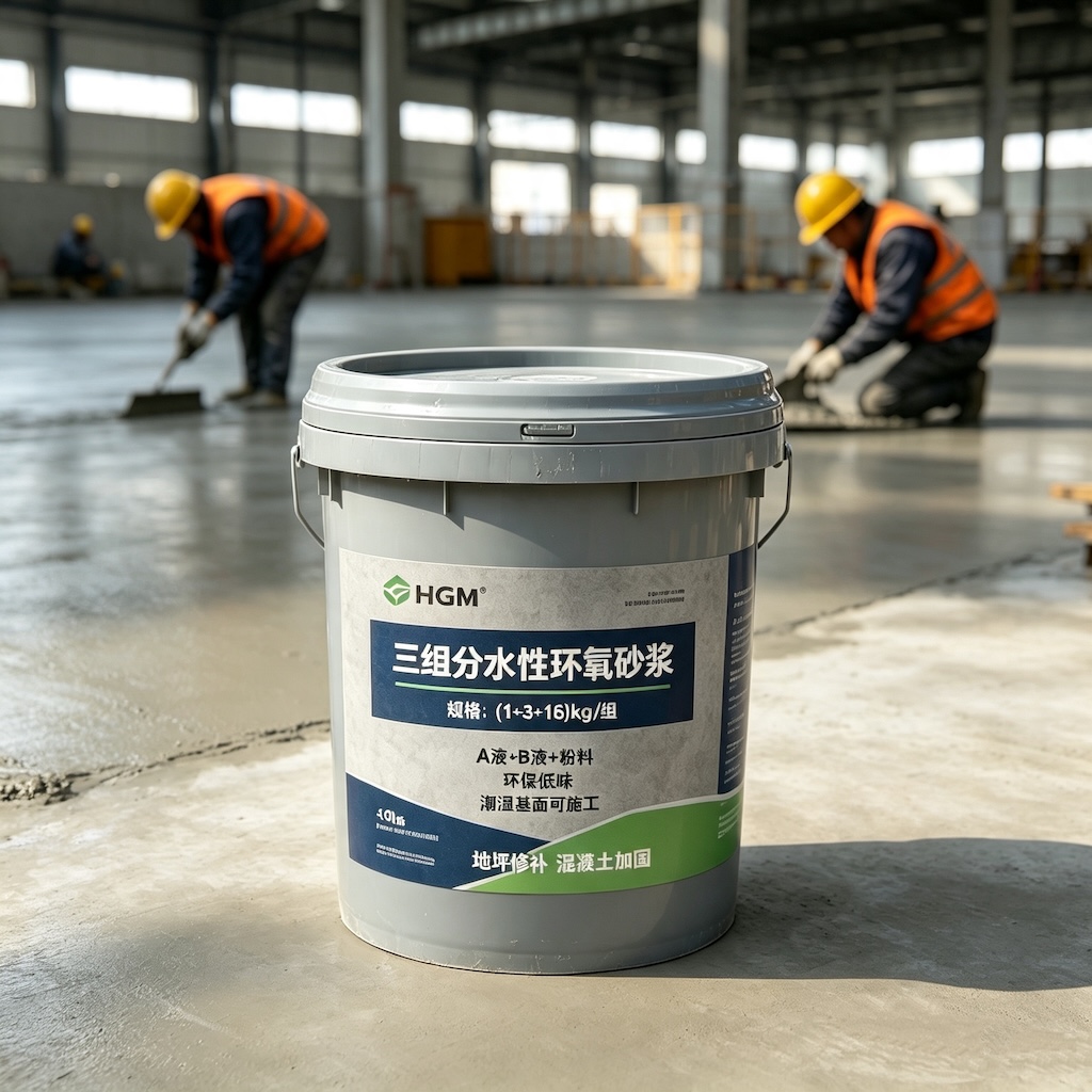 宁明三组份水性环氧砂浆